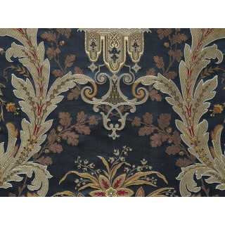 Verdi Brocart Fabric By Tassinari Chatel In Saphir TM Interiors