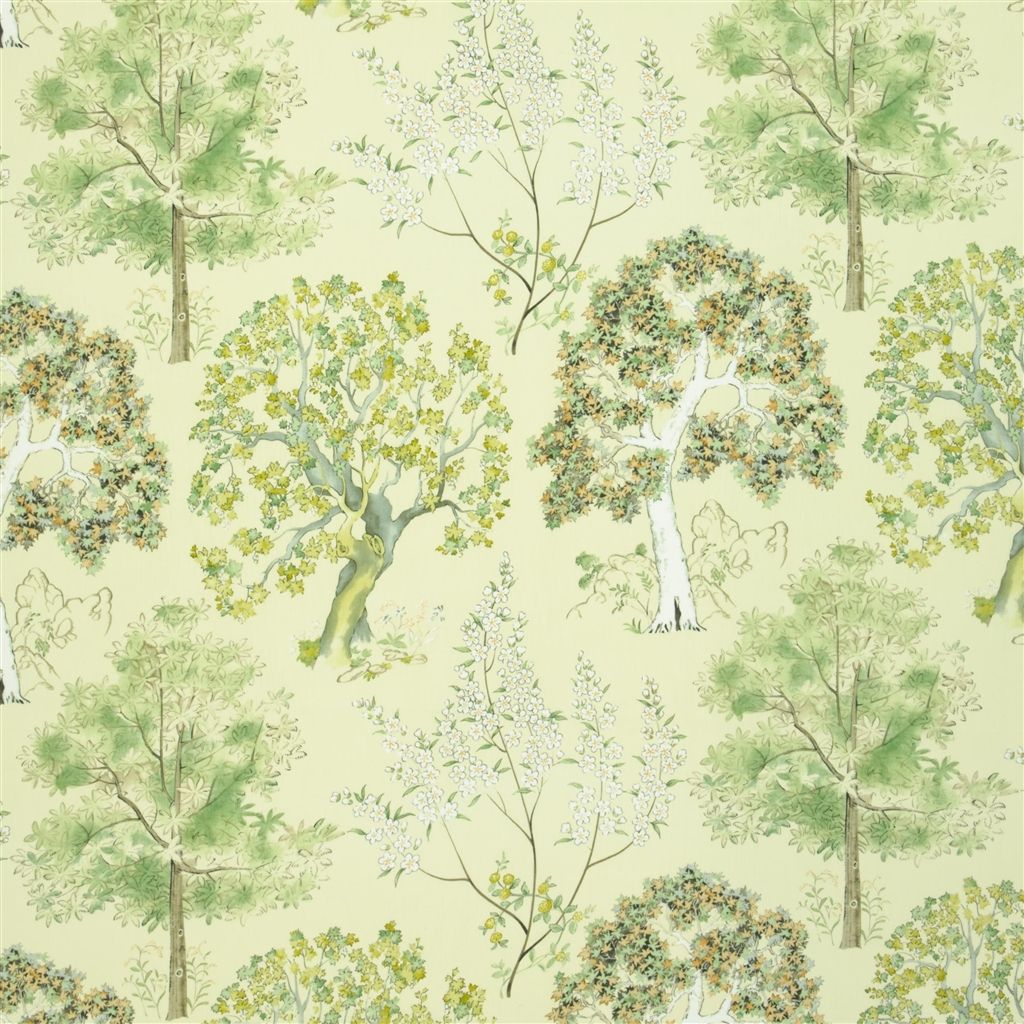 Rosa Chinensis Fabric
