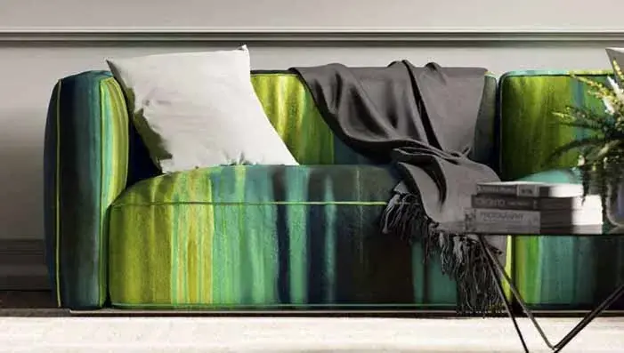 Turquoise Upholstery Fabric