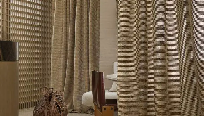 Casamance Les Bateliers fabrics featuring luxurious textured wide-width voiles inspired by the elegance of Paris