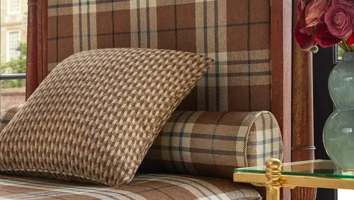 Thibaut Savile fabrics featuring paisleys, herringbones, animal motifs and luxury performance upholstery designs