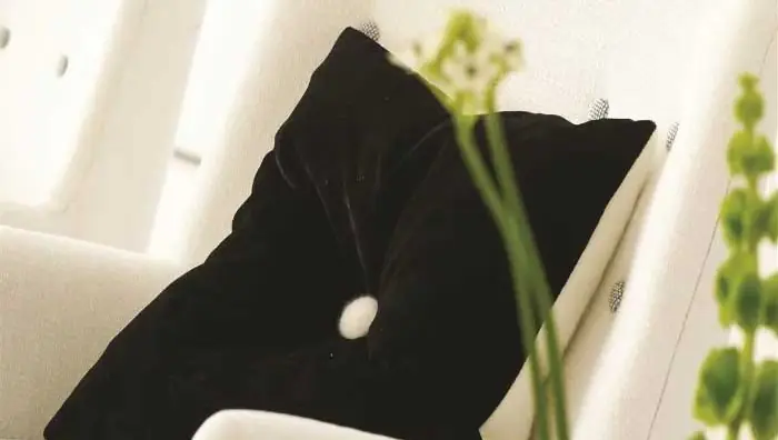 Essentials Black And White Fabric