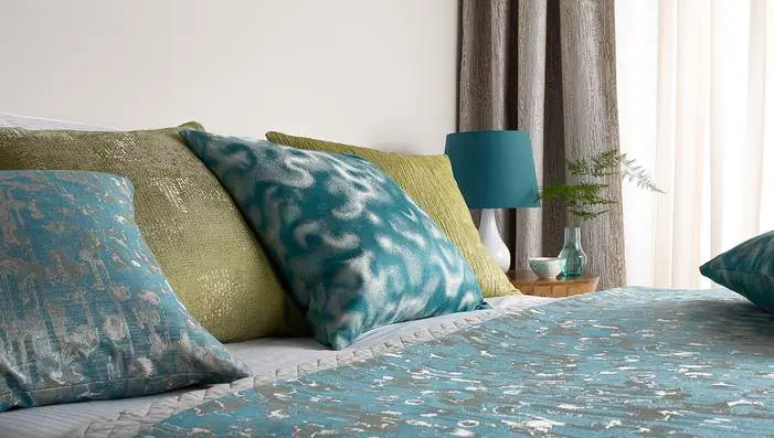 Sekers Korowai textured upholstery fabrics featuring layered woven designs