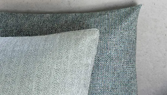 Sekers Nova Scotia wool look upholstery fabrics styled in a luxury interior