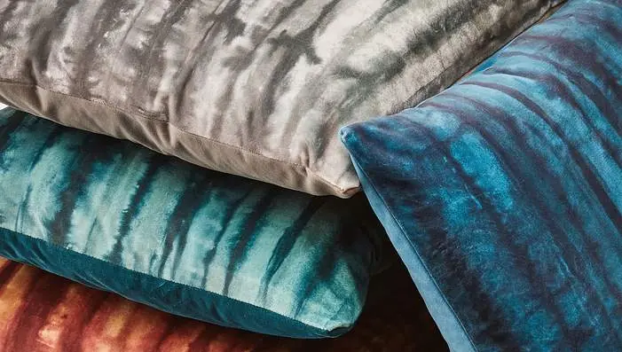 Sekers Varna woven upholstery fabrics styled in a contemporary luxury interior