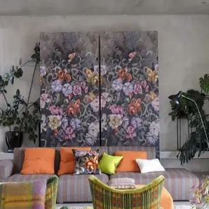 Tapestry Flower Prints & Panels