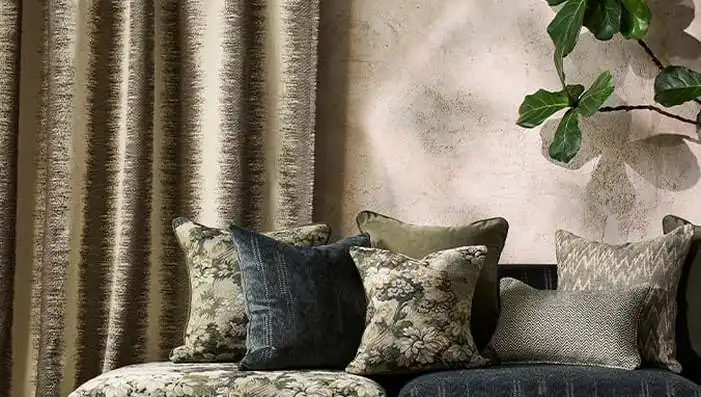 Kai Orsay historical botanical fabric