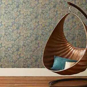 Constantina Damask Wallpapers