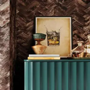 Burled Chevron