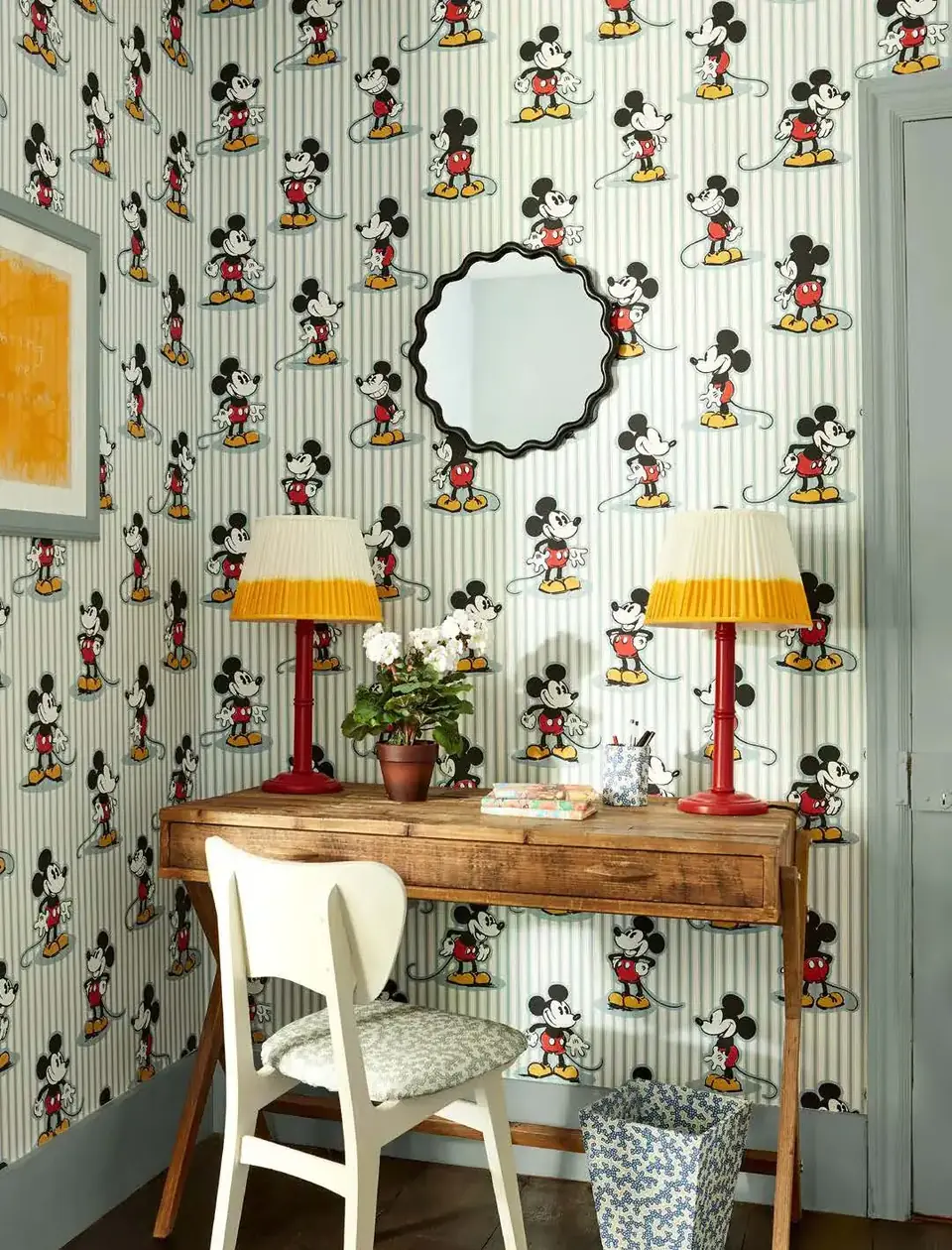 Sanderson Mickey Stripe Fabric