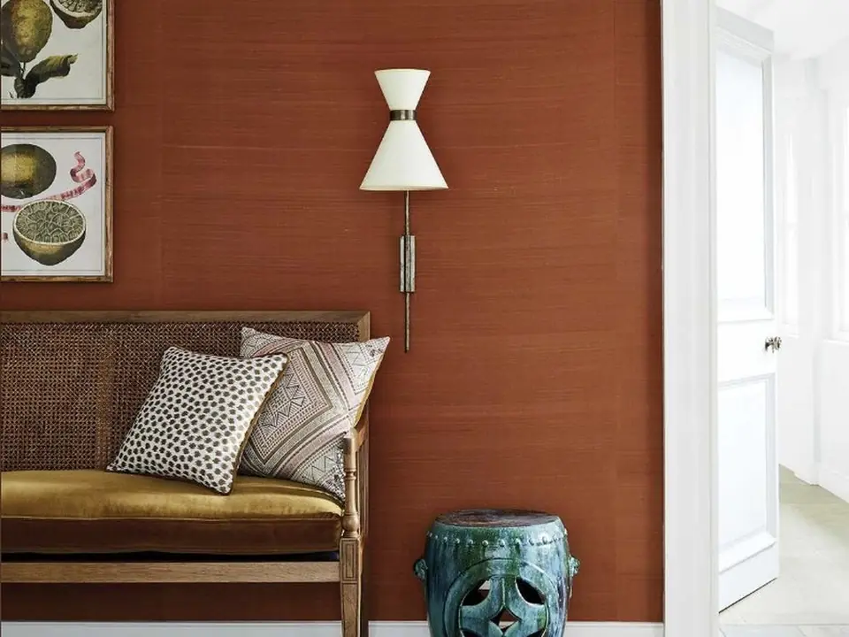 James Hare Orissa Silk wallpaper – classic luxury silk wallcovering