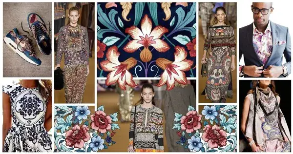 paisley-fabric-on-the-catwalk