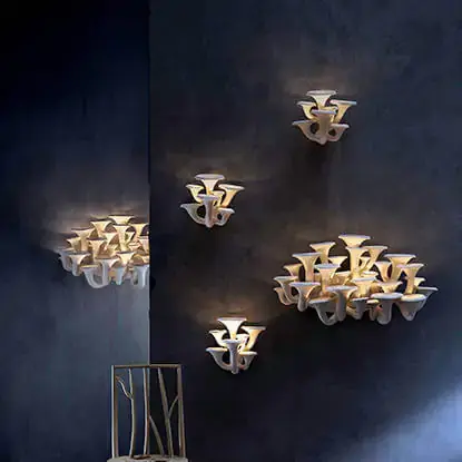 Mushroom Wall Light - Porta Romana