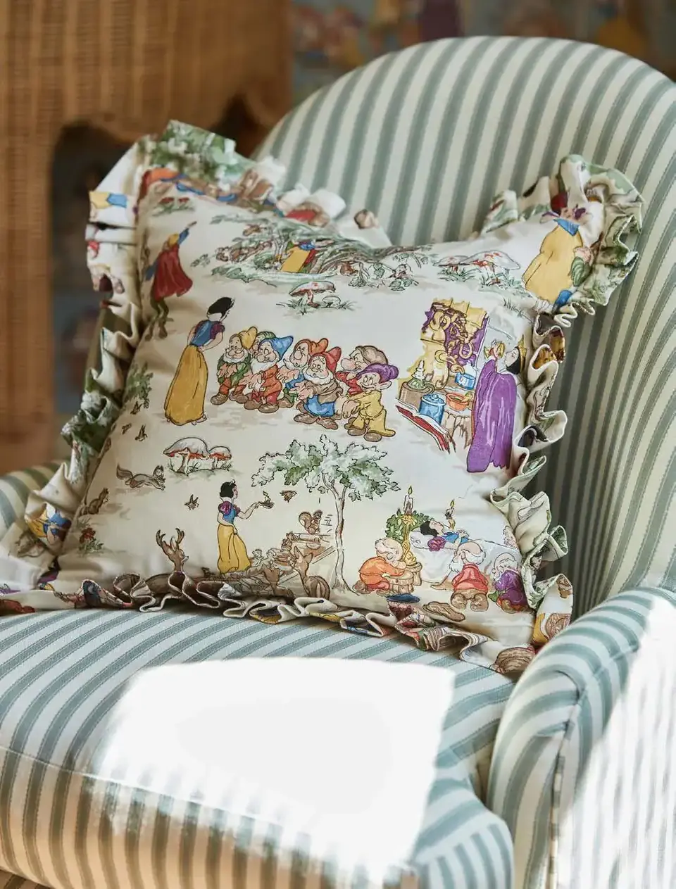 Sanderson Snow White Fabric