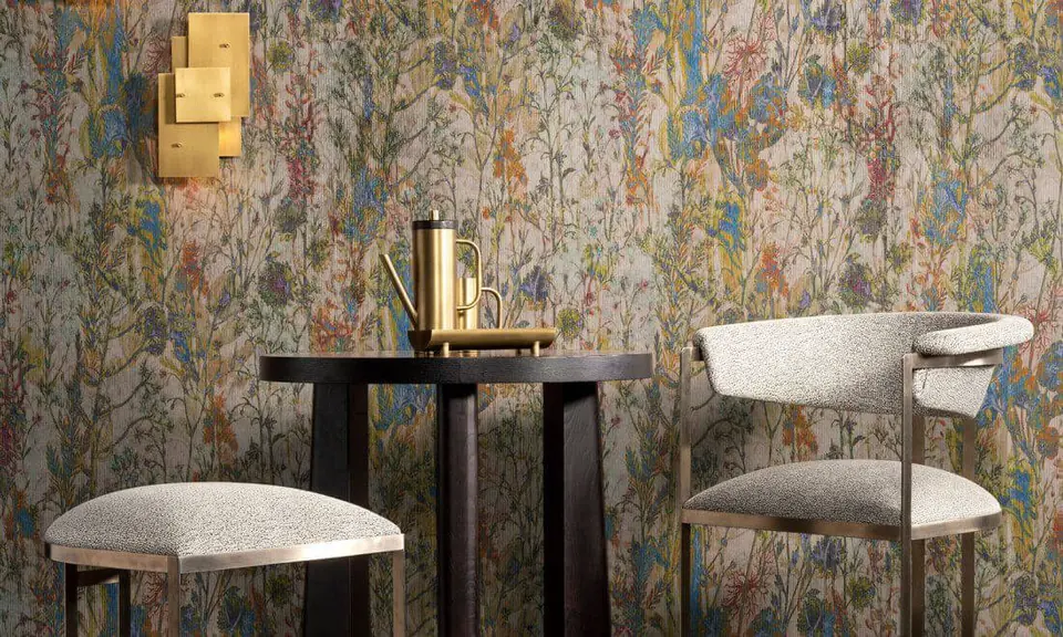Textile Floral Wallpaper Wildflower from Arte