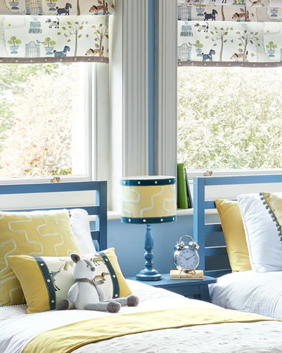 Fabrics from the Picturebook collection by Yuval Zommer for Villa Nova