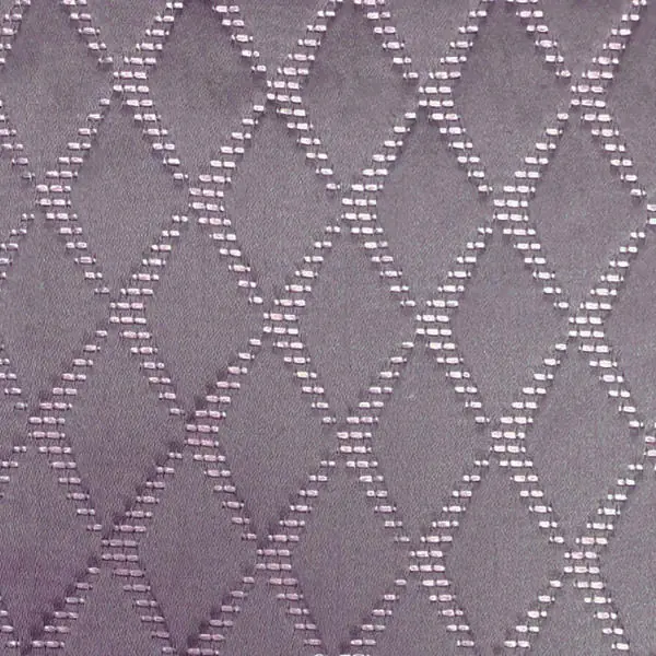 Argyle fabric with overlapping diamond shapes and fine diagonal lines