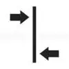 Half drop match wallpaper symbol showing staggered pattern alignment