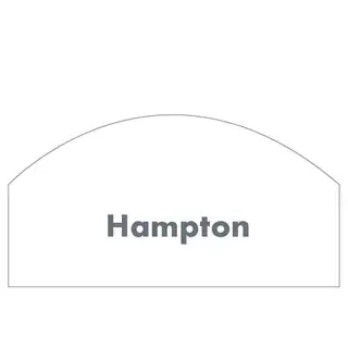 Hampton made to measure headboard shape