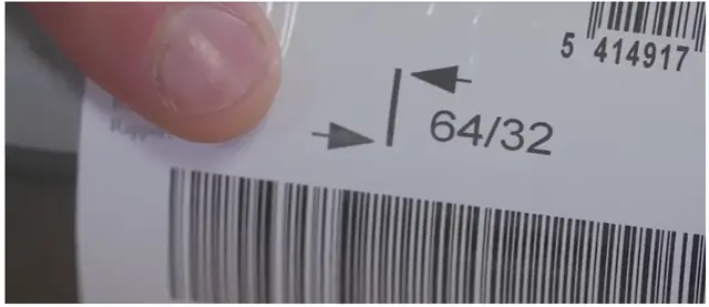 Diagram showing how adjacent half drop match wallpaper lengths align