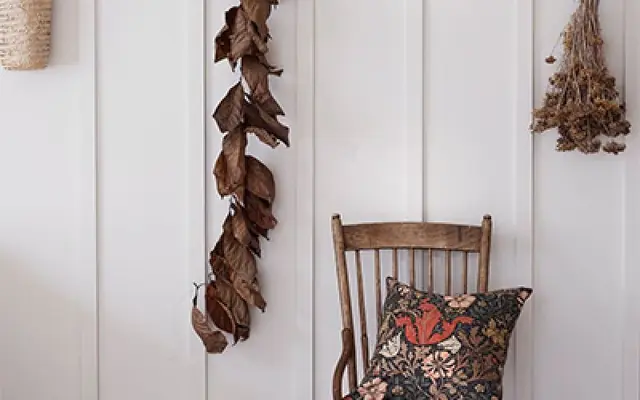 Morris and Co paint in a considered interior