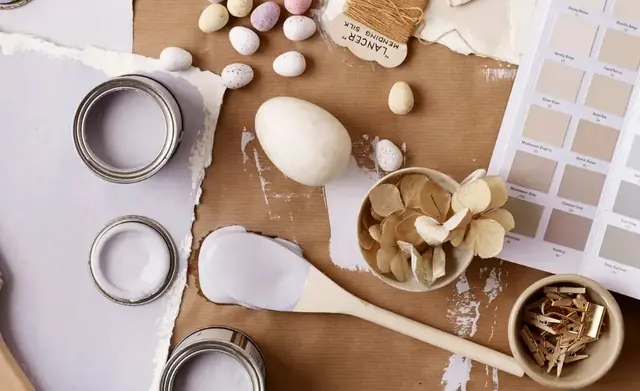 Sanderson paint colours, samples and decorating materials