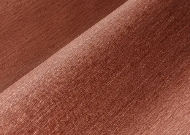 Close-up of gold silk-effect contract wallcovering with irregular threads