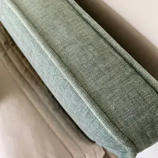 Built out upholstered headboard finish