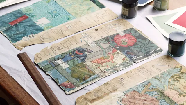 William Morris archive patterns and historic design documents