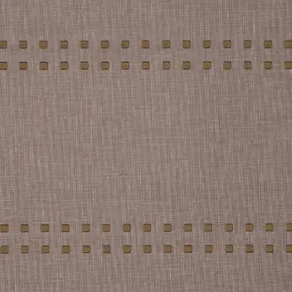 Studs & Stripes Horizontal Brass on Granite Linen 5873-H