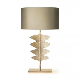 Giacometti Leaf Lamp VLB01NB Chalk with Nickel base