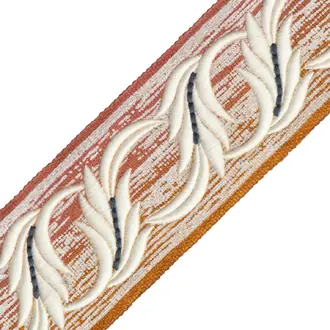 Fogli Cablate Embroidered Border BT-60465-01