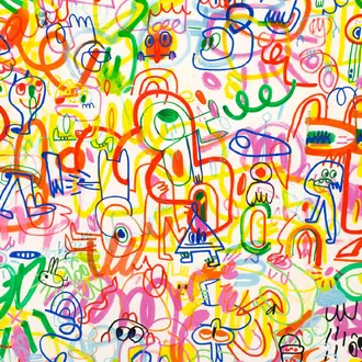 Rainbow Scrawl K5135-01
