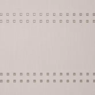 Studs & Stripes Horizontal Sterling on White Linen 5870-H