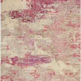 Celestial CES02 Ivory Pink Rug