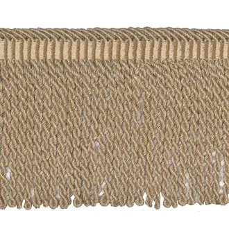Jute bullion fringe 12cm 36001-9825