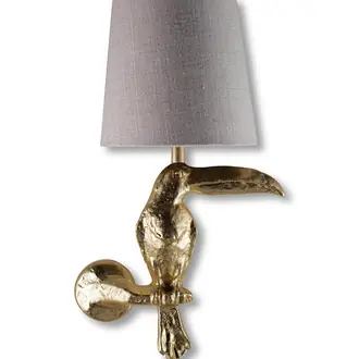 Toucan Wall Light - Right TWL130 Bright Gold