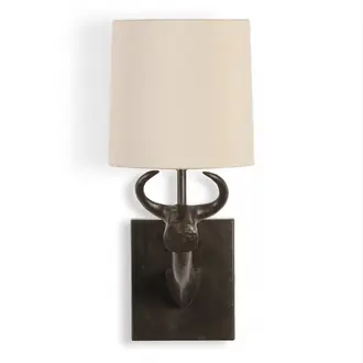 Cow Wall Light TWL78 Bronzed