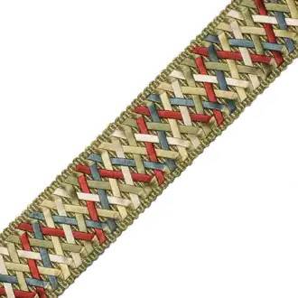 1.4" Normandy Silk Handwoven Braid 977-41751-19