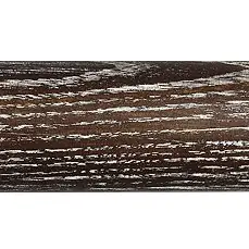 Byron & Byron Halo 55mm Washed Smoked Oak + Chrome Curtain Pole Stellar