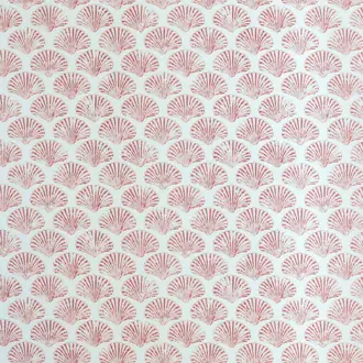 Scallop Shell Wallpaper Red