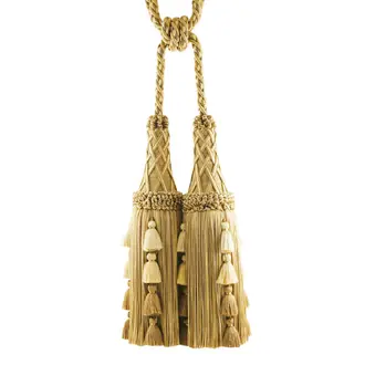 11" Orsay Silk Double Tassel Tieback 988-34610-1