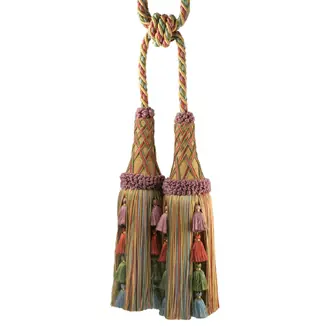 11" Orsay Silk Double Tassel Tieback 988-34610-11