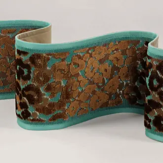 Leopard Velvet Braid T115/02