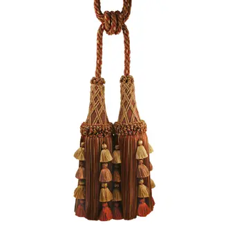 11" Orsay Silk Double Tassel Tieback 988-34610-13