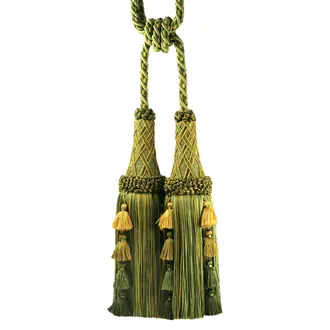 11" Orsay Silk Double Tassel Tieback 988-34610-325