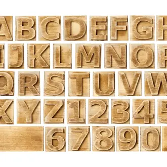 Block Letters R11241