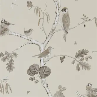 Woodland Chorus Sepia Neutral 215704