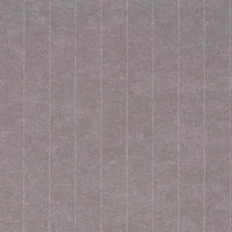 Vinyl Savile Suiting Pinstripe White on Taupe 2142