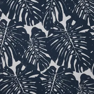 Jack's Jungle Navy on White Paperweave 5341